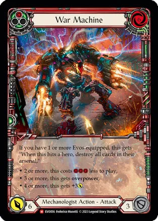 War Machine - Extended Art