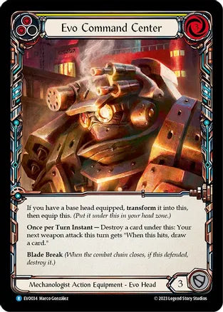 Evo Command Center - Cold Foil