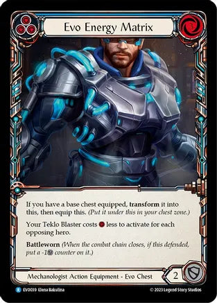 Evo Energy Matrix - Cold Foil