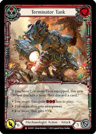 Terminator Tank - Extended Art