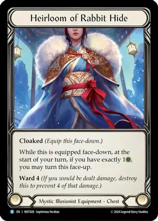 Heirloom of Rabbit Hide - Cold Foil