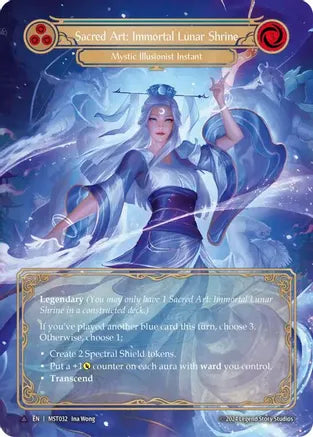 flesh and blood marvel cards Sacred Art: Immortal Lunar Shrine