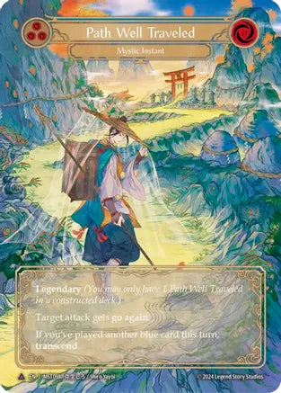 FaB 誰もが通った道/Path Well Traveled (青) C