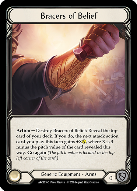 Bracers of Belief - Rainbow Foil
