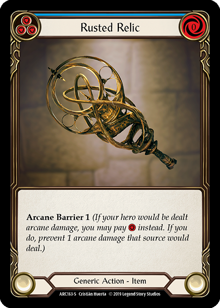 Rusted Relic - 1st Edition - Rainbow Foil