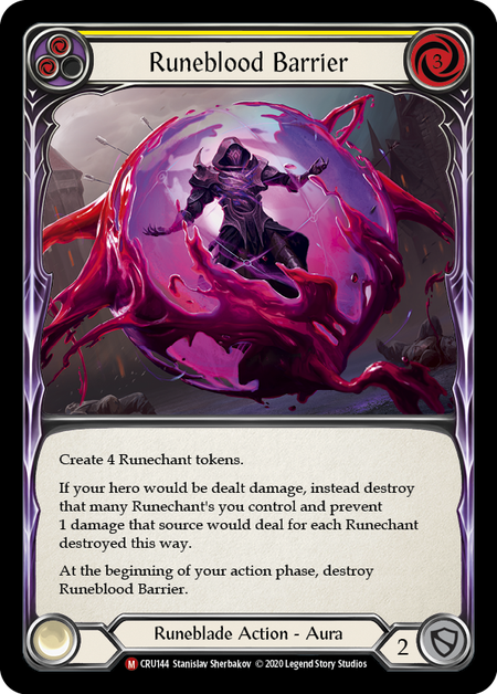 Runeblood Barrier - Rainbow Foil