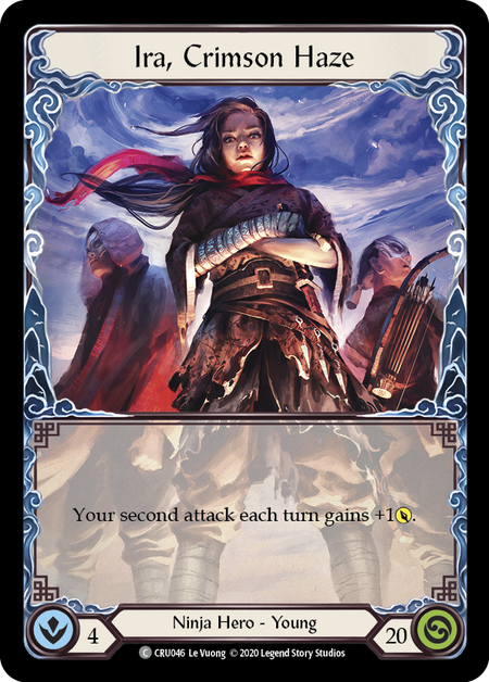 Ira, Crimson Haze - Rainbow Foil