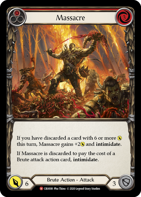 Massacre Rainbow Foil
