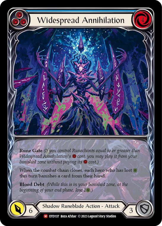Widespread Annihilation - Extended Art