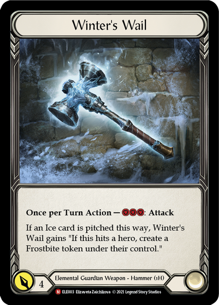 Winter's Wail - Cold Foil