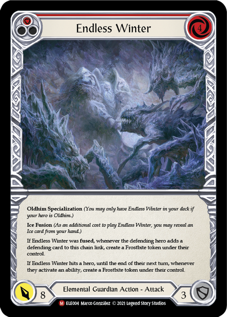 Endless Winter - Rainbow Foil