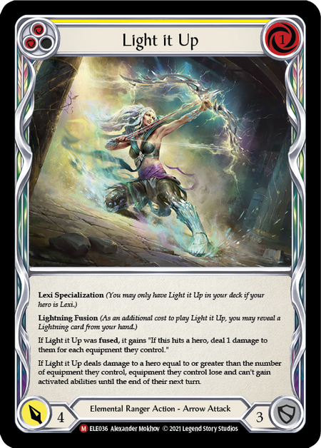 Light It Up - Rainbow Foil