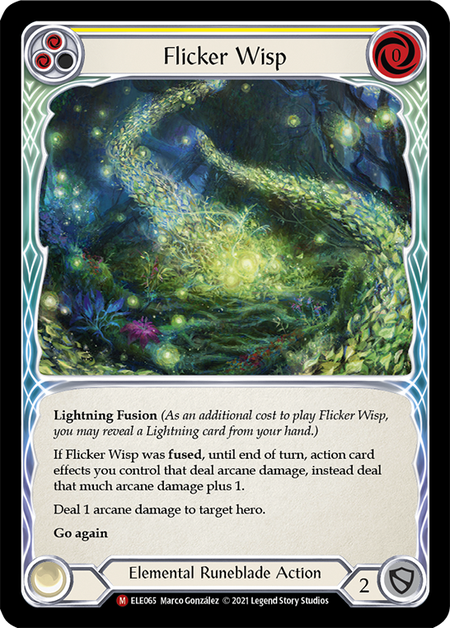 Flicker wisp Flicker wisp