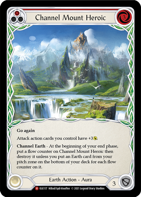 Channel Mount Heroic - Rainbow Foil