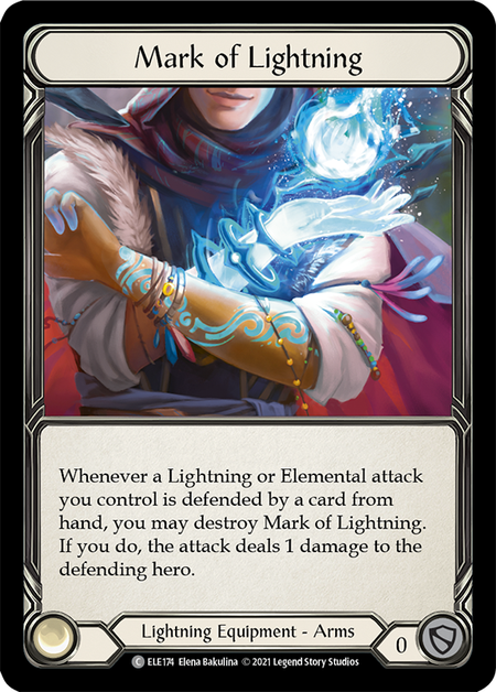 Mark of Lightning - Cold Foil