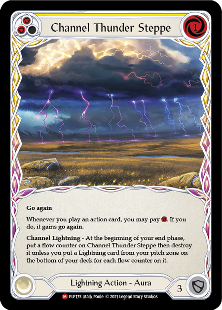 Channel Thunder Steppe - Rainbow Foil