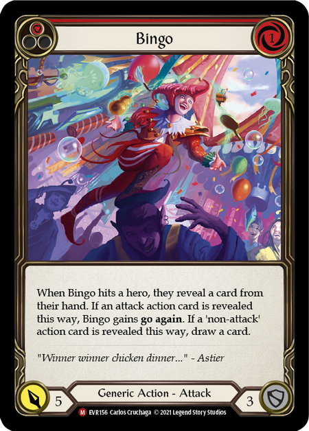 Bingo - Rainbow Foil