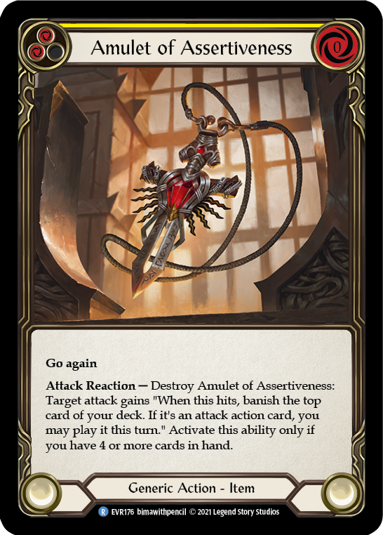 Amulet of Assertiveness - Cold Foil