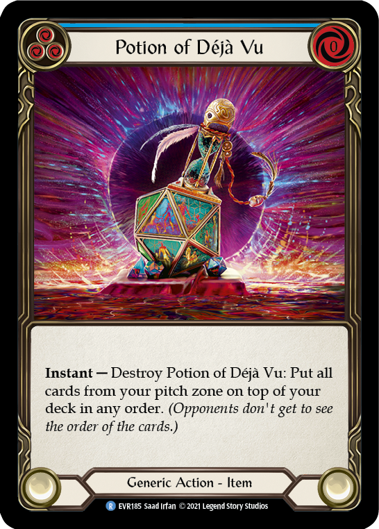 Potion of Déjà Vu - Cold Foil