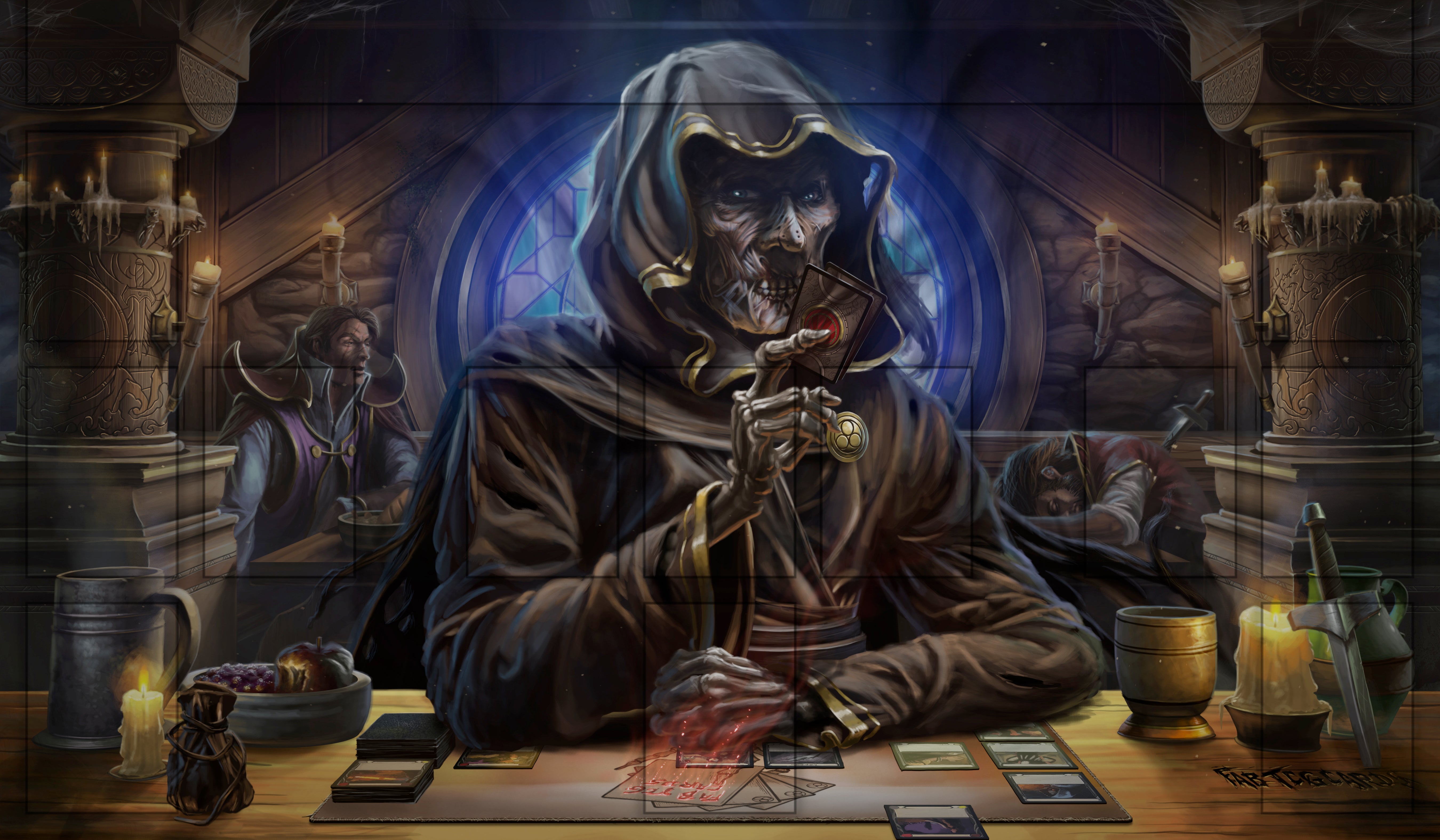 FAB TCG Cards Key Art Playmat