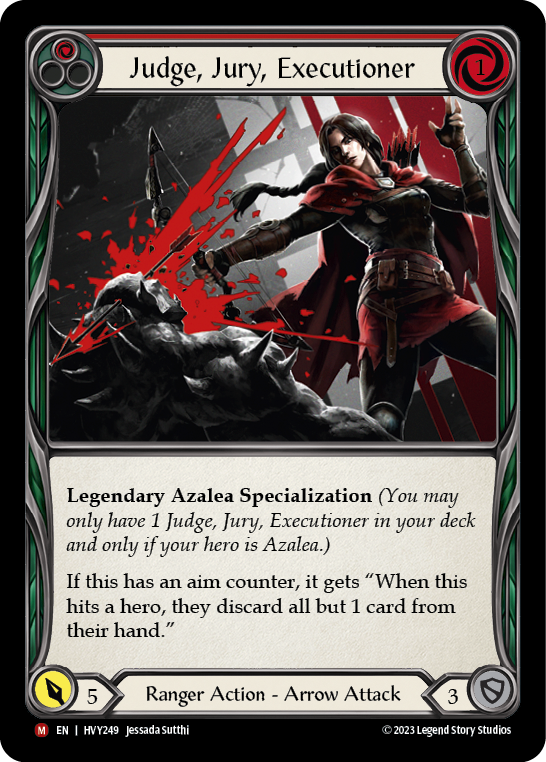 Judge, Jury, Executioner Judge, Jury, Executioner