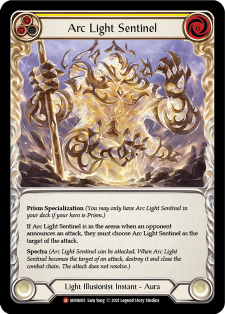 Arc Light Sentinel - Rainbow Foil
