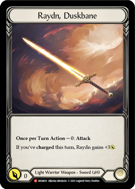 Raydn, Duskbane - Rainbow Foil