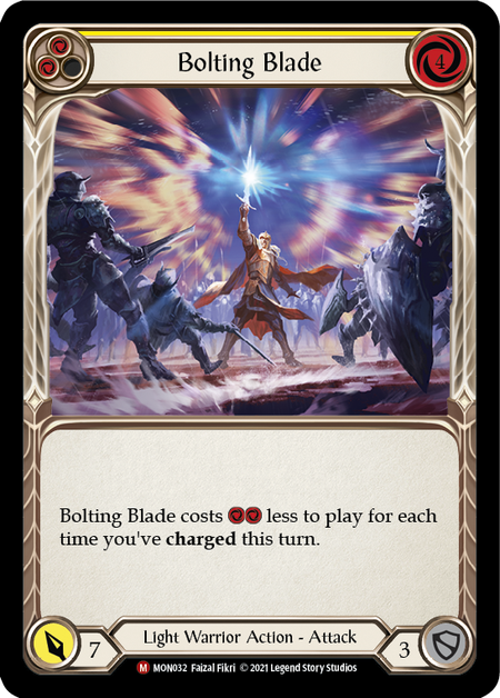 Bolting Blade - Rainbow Foil