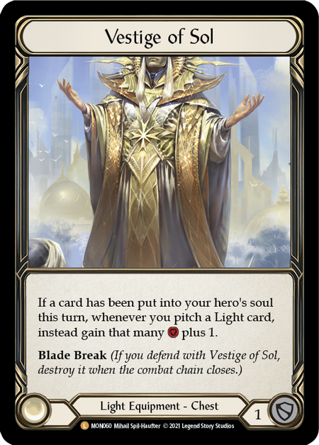 Vestige of Sol - Cold Foil