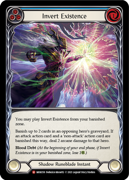 Invert Existence - Rainbow Foil