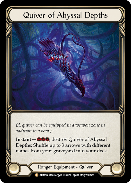 Quiver of Abyssal Depths - Rainbow Foil