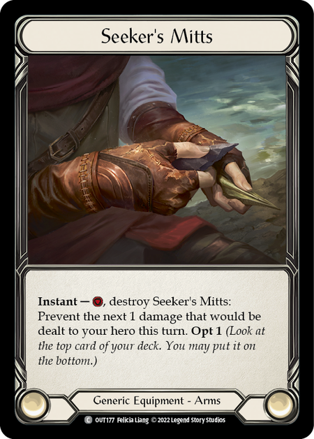 Seeker's Mitts - Cold Foil