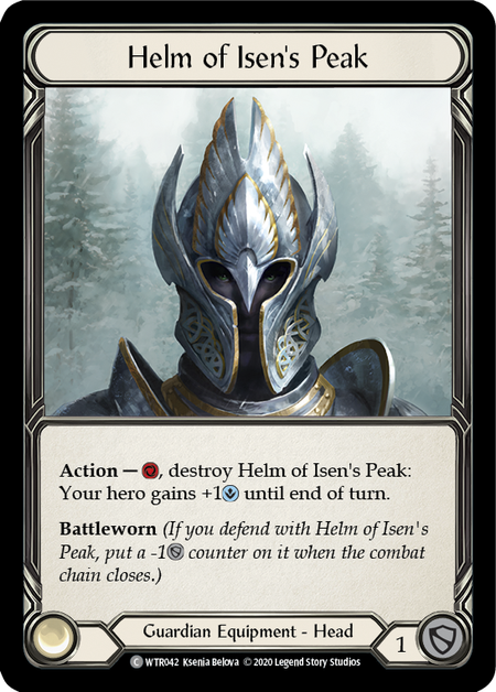 Helm of Isen's Peak - Unlimited - Rainbow Foil