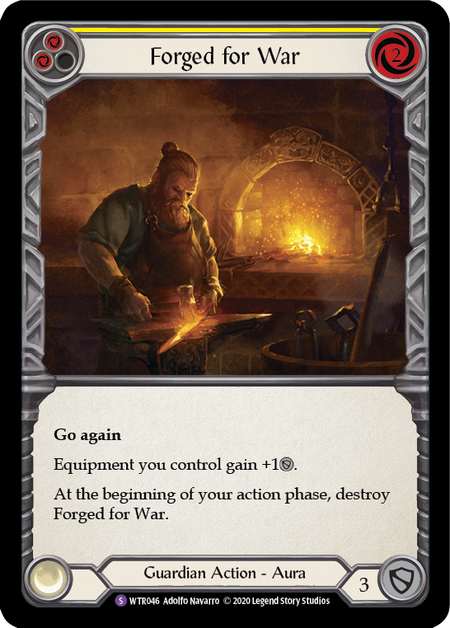 Forged for War - Unlimited - Rainbow Foil