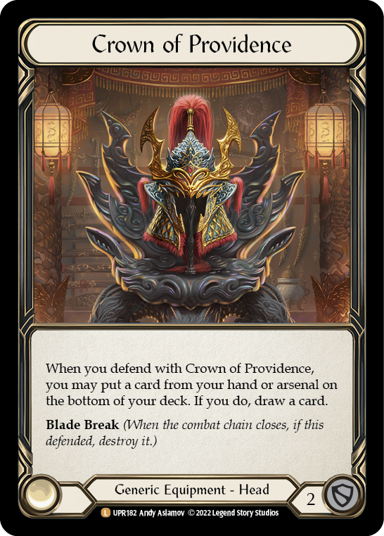 その他 FAB Crown of Providence cold foil Crown of Providence - Cold Foil
