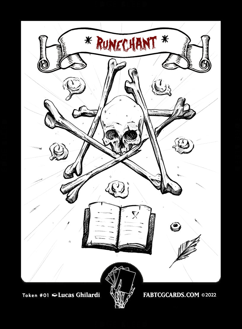 FAB TCG Cards Runechant Token