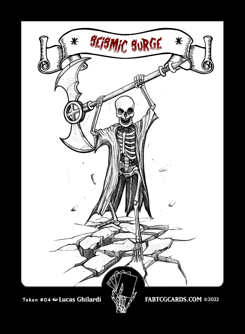FAB TCG Cards Seismic Surge Token