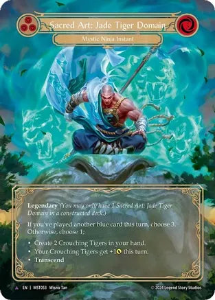 Sacred Art: Jade Tiger Domain - Marvel