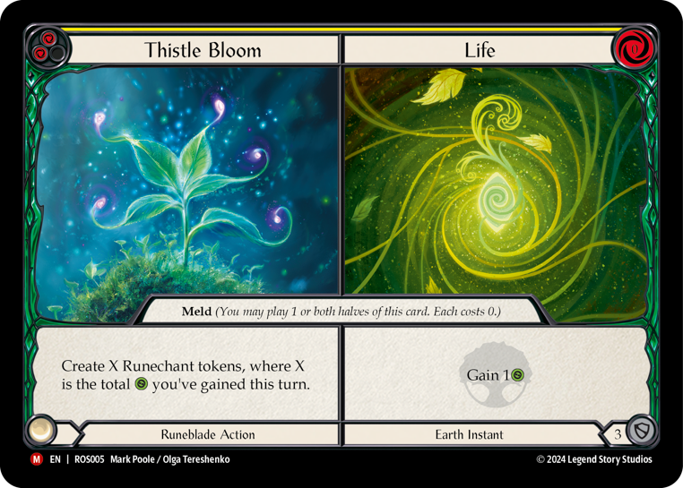 Thistle Bloom <> Life