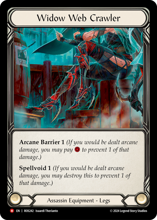 Widow Web Crawler - Cold Foil