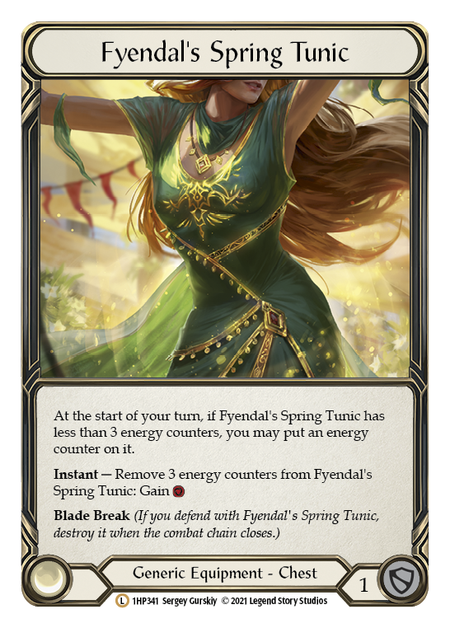 Fyendal's Spring Tunic (1HP)