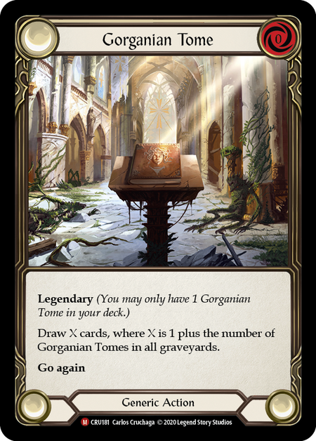 Gorganian Tome - Rainbow Foil