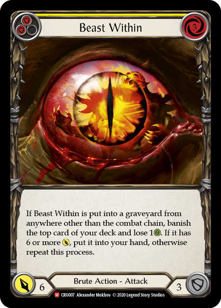 Beast Within - Rainbow Foil - Unlimited