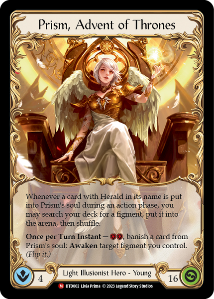 Prism Advent Of Thrones 1 Cf Promo Fab | eBay