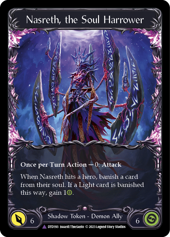 flesh and blood marvel cards Kayo - Heavy Hitters - & TCG If you do Nasreth, the Soul Harrower -