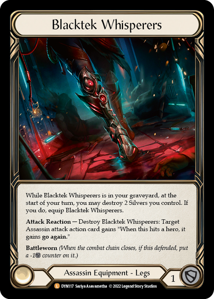 Blacktek Whisperers - Rainbow Foil