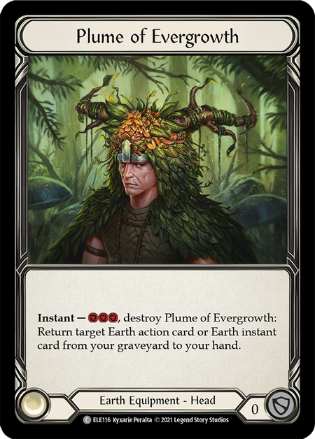 Plume of Evergrowth - Cold Foil