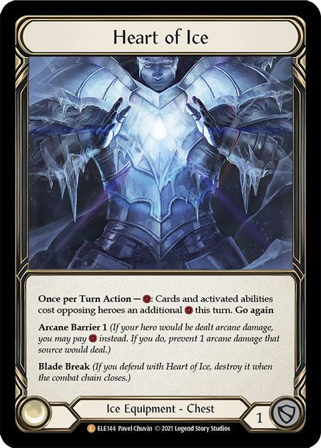 Heart of Ice - Rainbow Foil