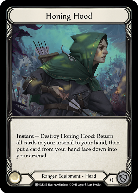 Honing Hood - Cold Foil