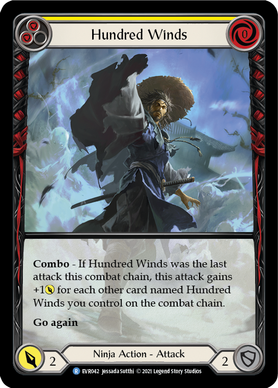 Hundred Winds (Yellow) - Extended Art